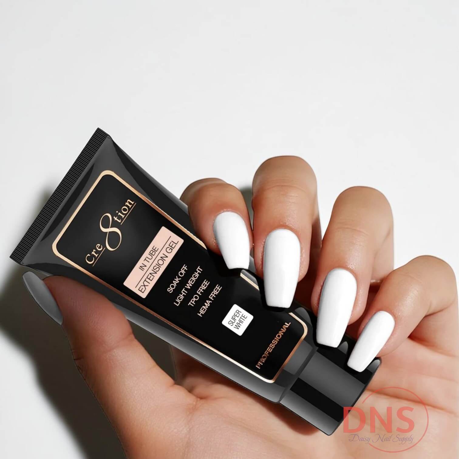 Cre8tion Extension Gel in Tube 2 Fl Oz - Super White
