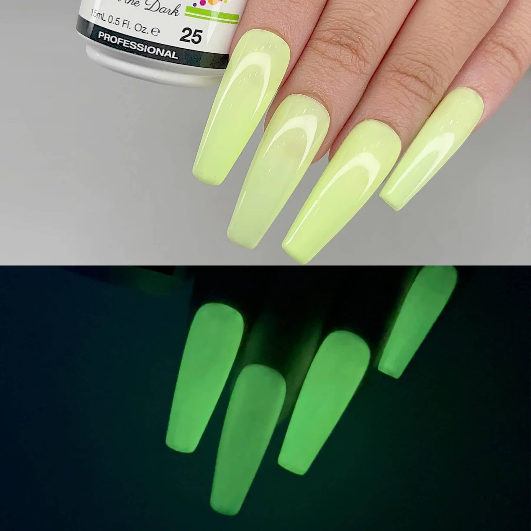 Cre8tion Glow In The Dark Soak Off Gel .5 oz *Pick Your Colors*