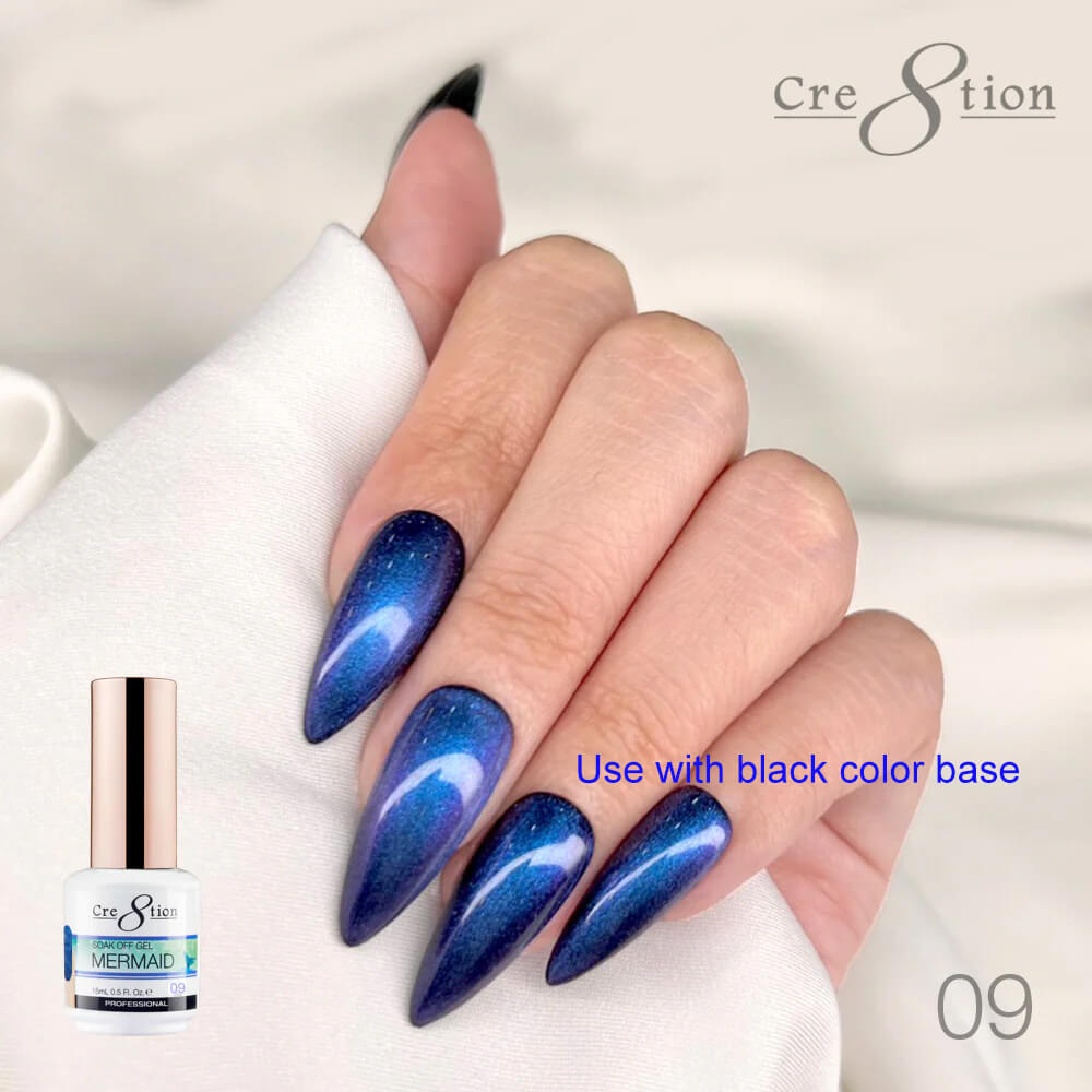 Cre8tion Soak Off Gel - Mermaid Collection *Pick Your Colors*