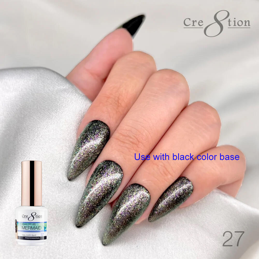 Cre8tion Soak Off Gel - Mermaid Collection *Pick Your Colors*