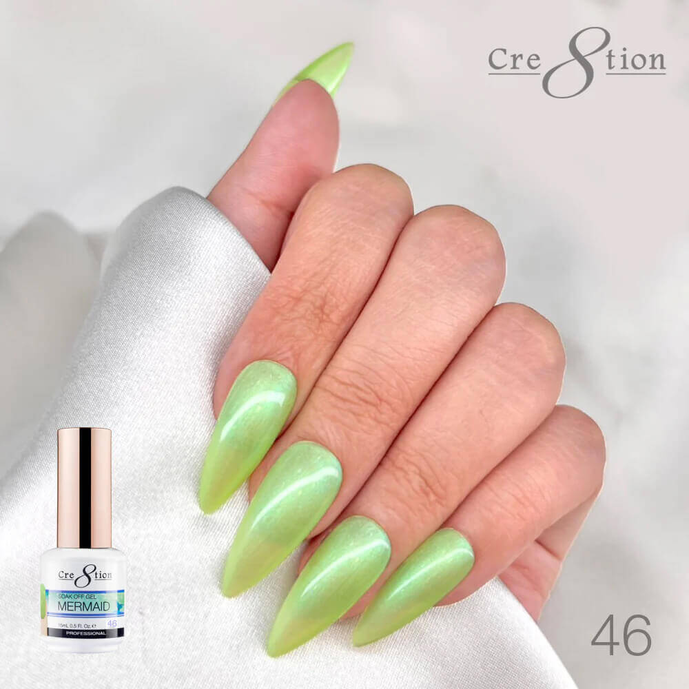 Cre8tion Soak Off Gel - Mermaid Collection *Pick Your Colors*