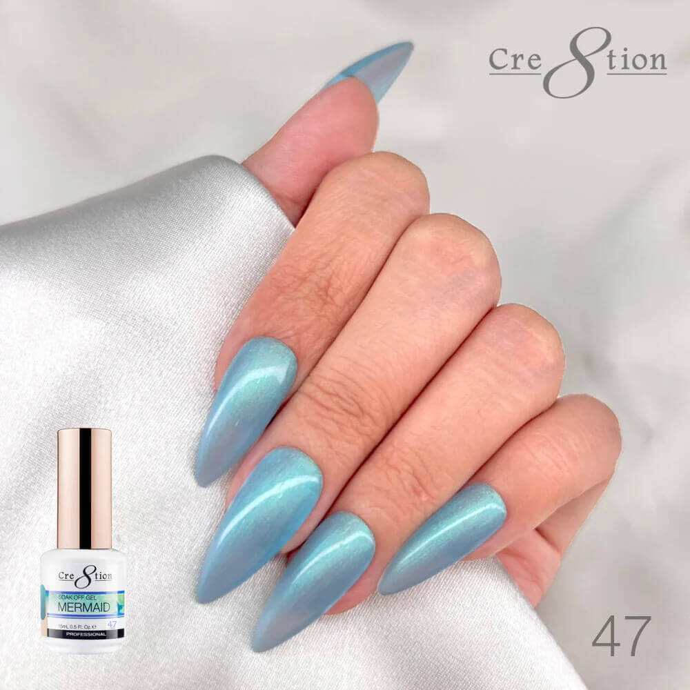 Cre8tion Soak Off Gel - Mermaid Collection *Pick Your Colors*