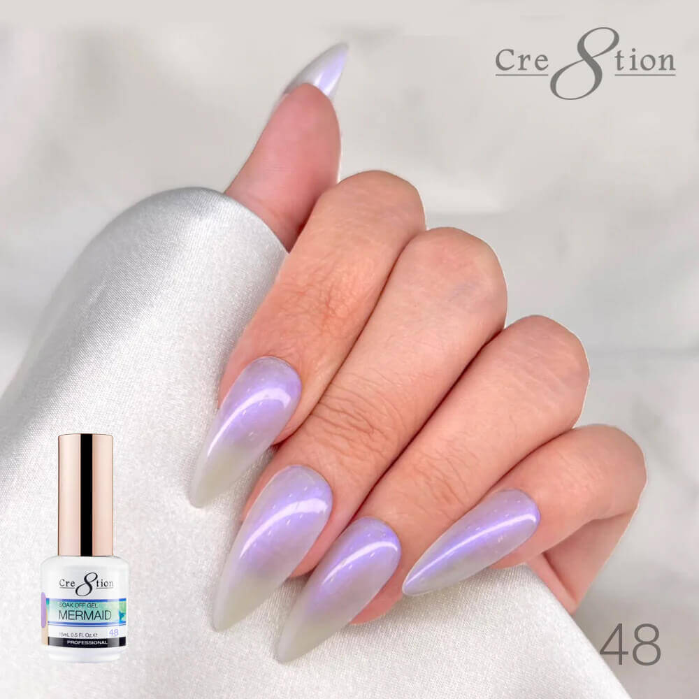 Cre8tion Soak Off Gel - Mermaid Collection *Pick Your Colors*