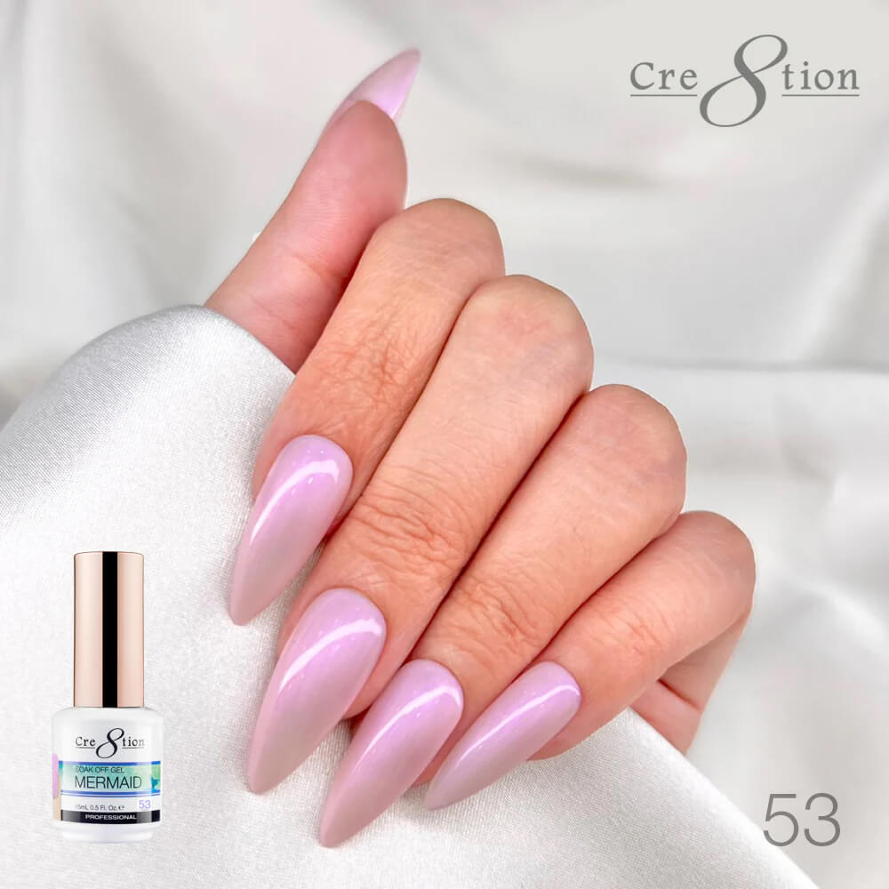 Cre8tion Soak Off Gel - Mermaid Collection *Pick Your Colors*