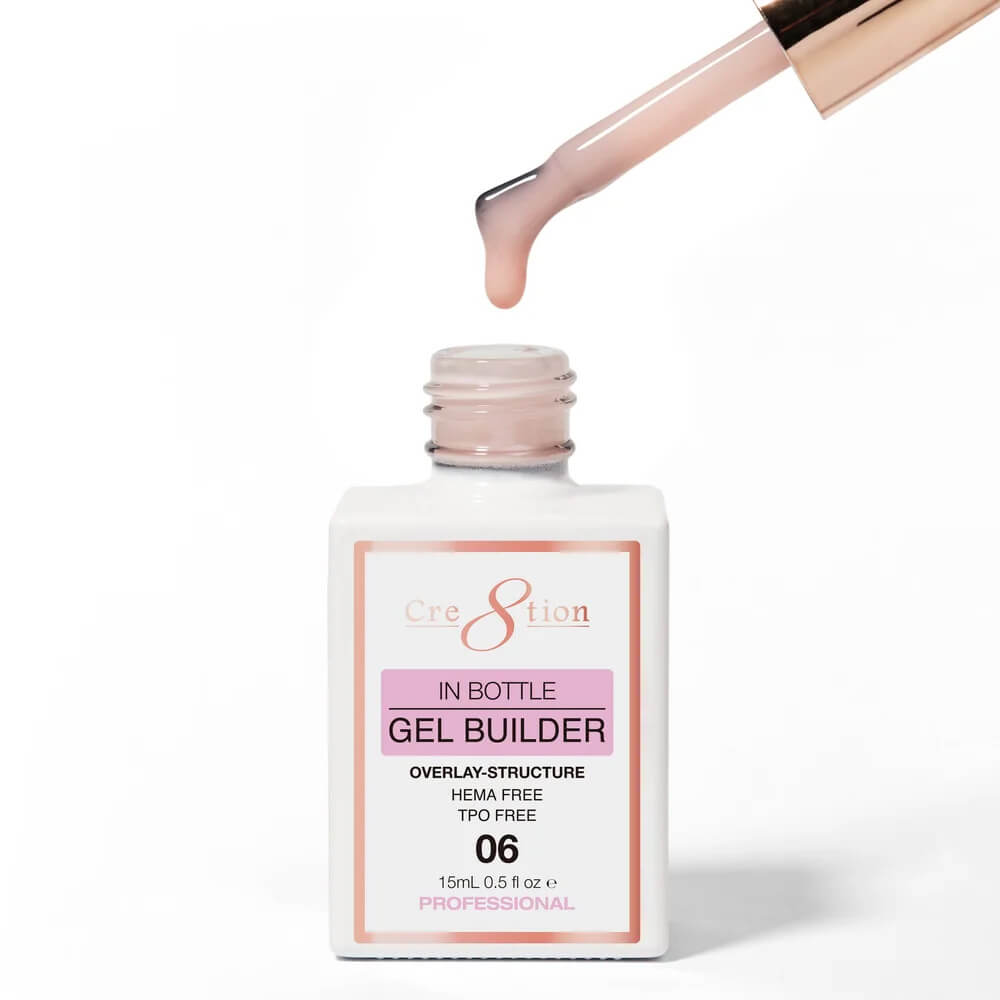 Cre8tion In Bottle Gel Builder Overlay Structure 0.5 Oz #06