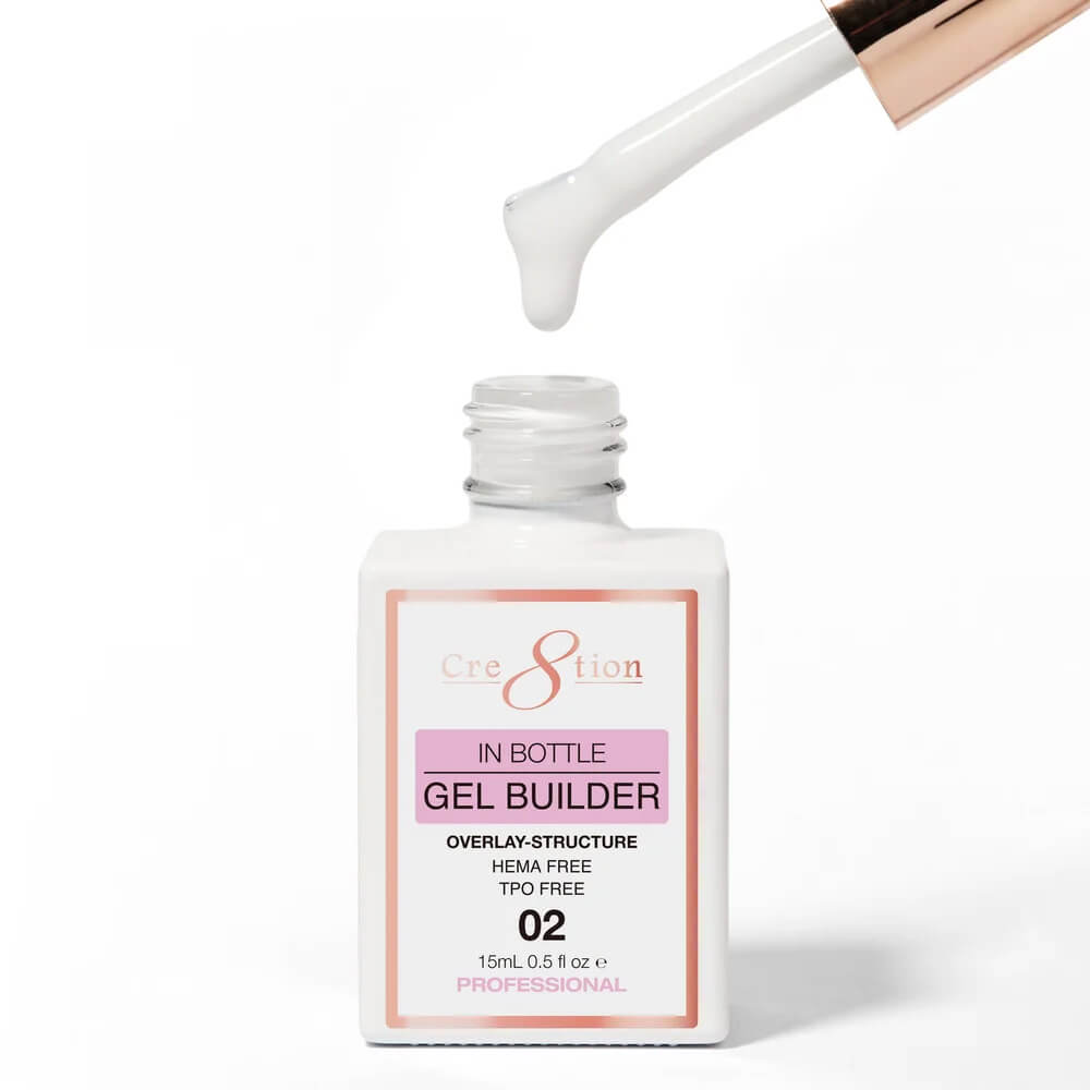 Cre8tion In Bottle Gel Builder Overlay Structure 0.5 Oz #02