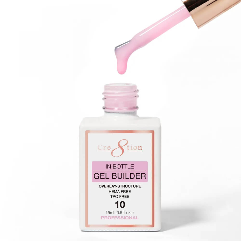 Cre8tion In Bottle Gel Builder Overlay Structure 0.5 Oz #10