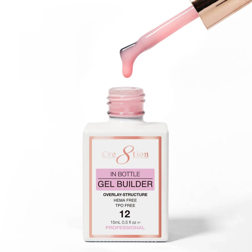 Cre8tion In Bottle Gel Builder Overlay Structure 0.5 Oz #12