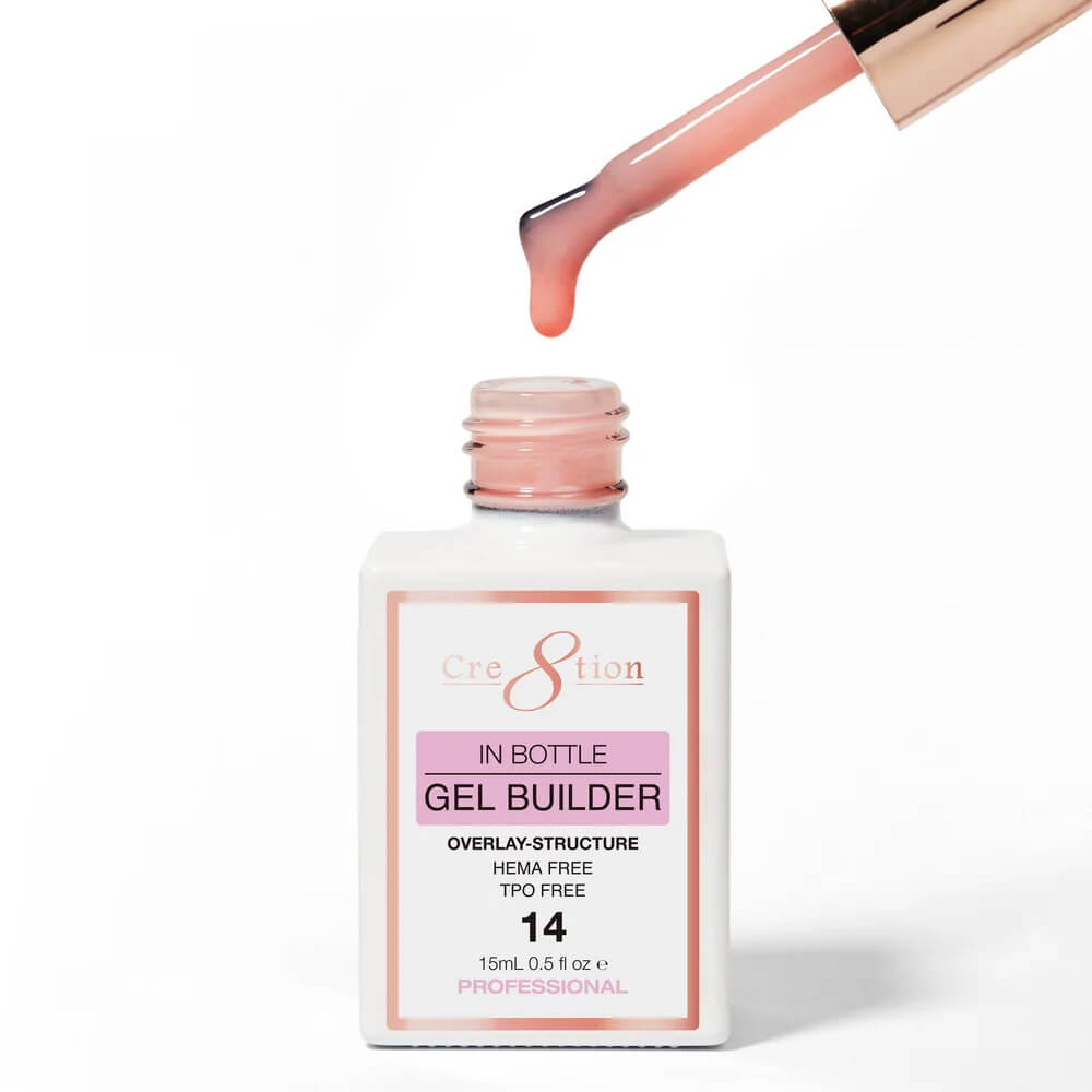 Cre8tion In Bottle Gel Builder Overlay Structure 0.5 Oz #14