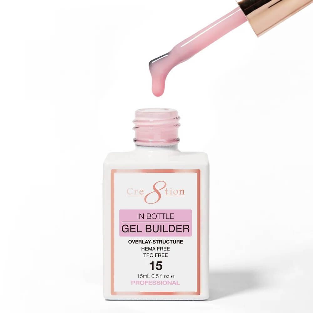 Cre8tion In Bottle Gel Builder Overlay Structure 0.5 Oz #15