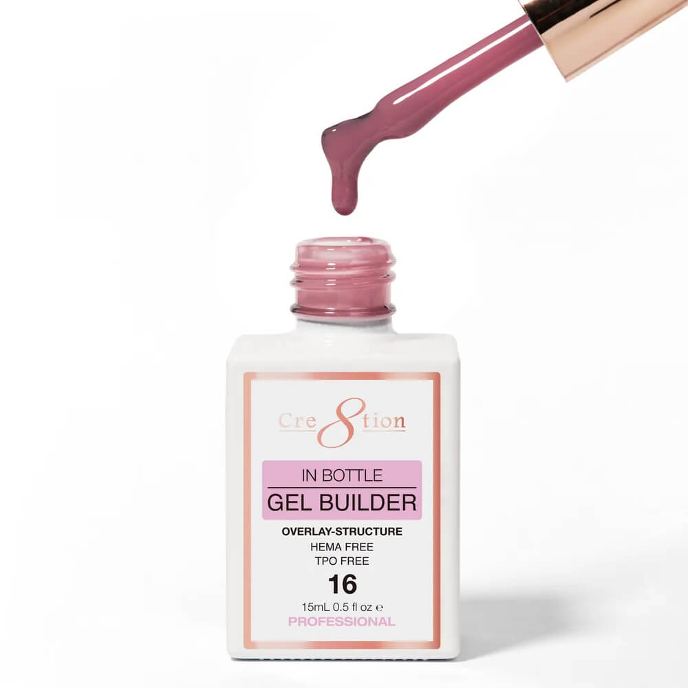 Cre8tion In Bottle Gel Builder Overlay Structure 0.5 Oz #16