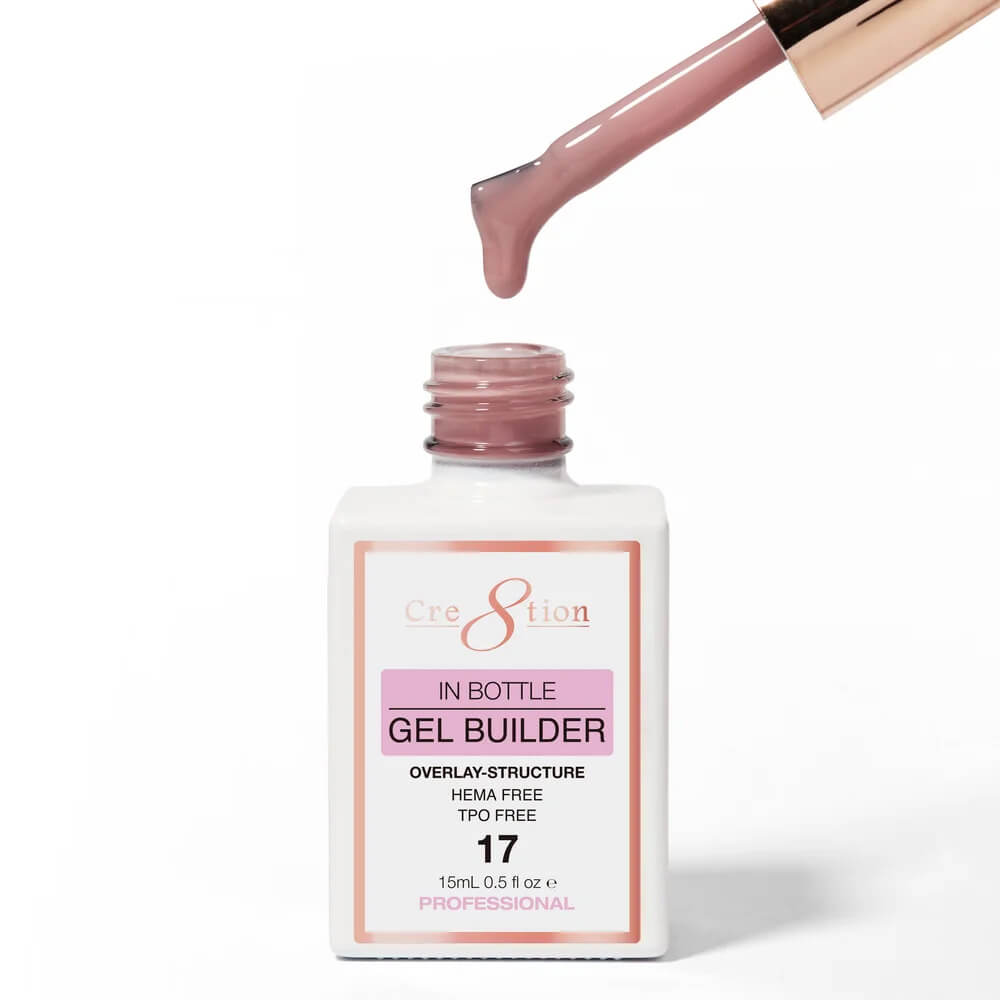 Cre8tion In Bottle Gel Builder Overlay Structure 0.5 Oz #17