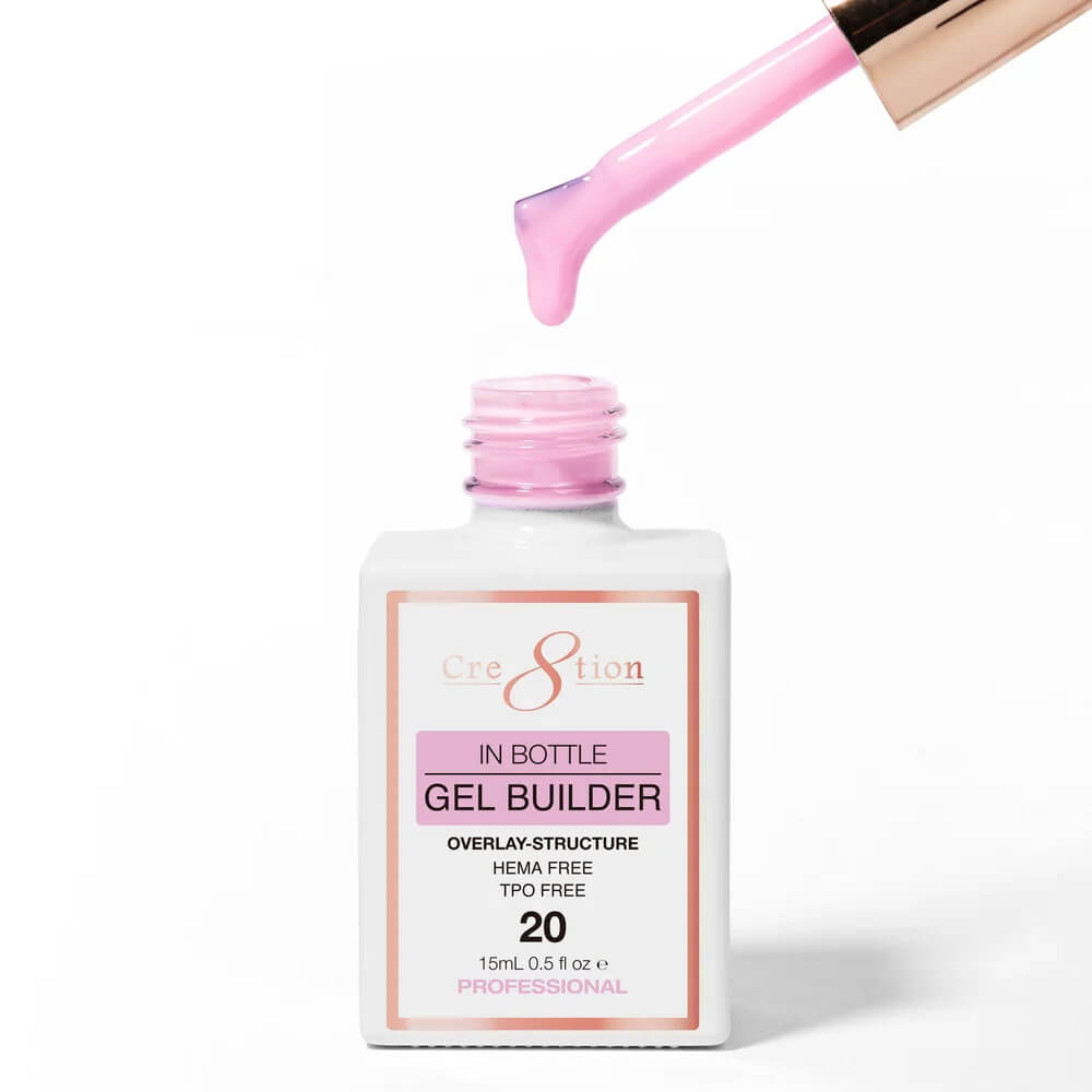 Cre8tion In Bottle Gel Builder Overlay Structure 0.5 Oz #20