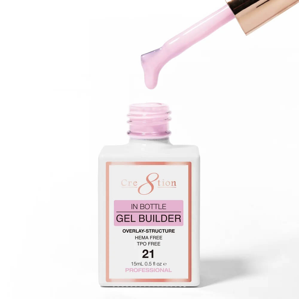 Cre8tion In Bottle Gel Builder Overlay Structure 0.5 Oz #21