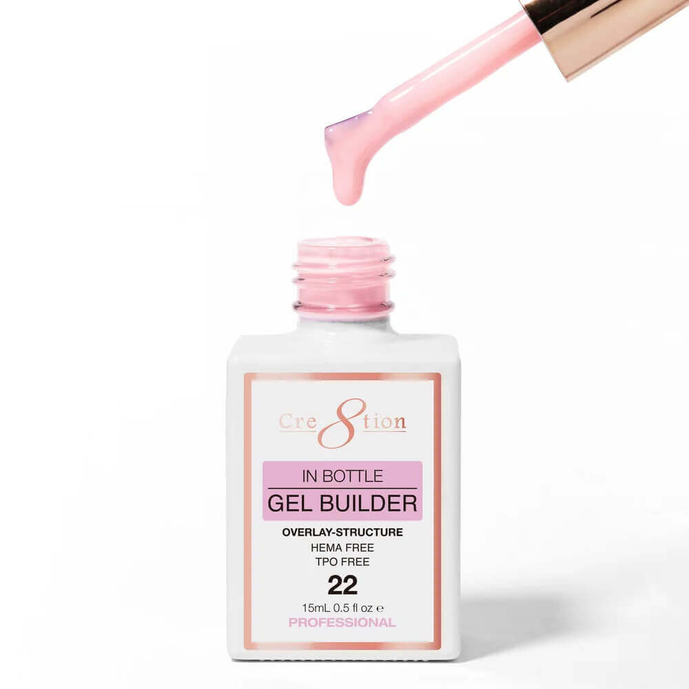 Cre8tion In Bottle Gel Builder Overlay Structure 0.5 Oz #22