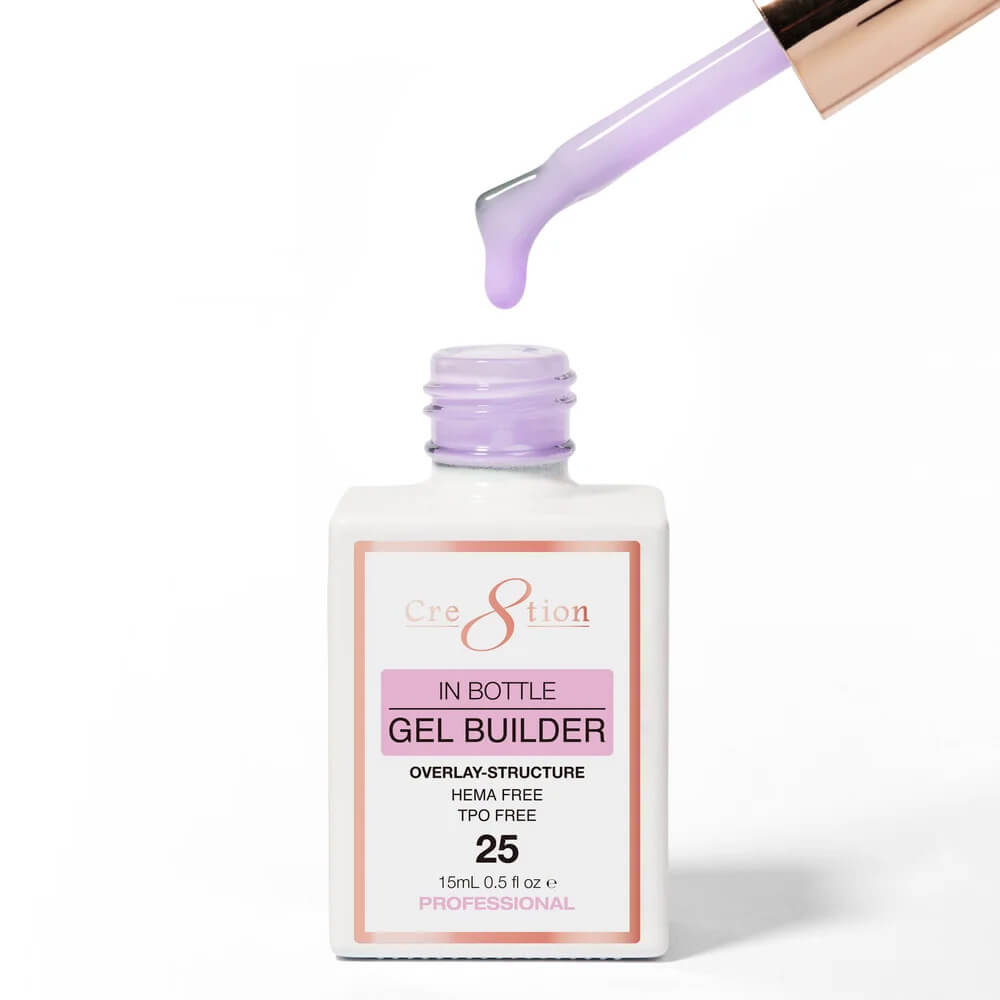 Cre8tion In Bottle Gel Builder Overlay Structure 0.5 Oz #25