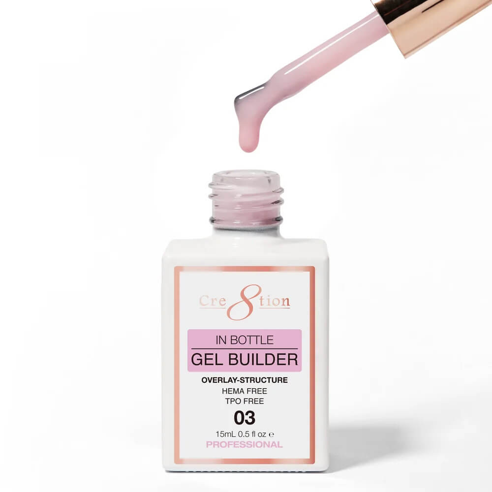 Cre8tion In Bottle Gel Builder Overlay Structure 0.5 Oz #03