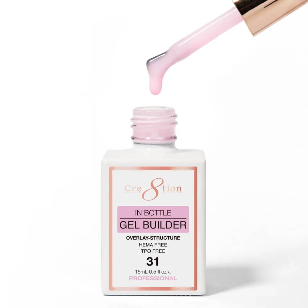 Cre8tion In Bottle Gel Builder Overlay Structure 0.5 Oz #31