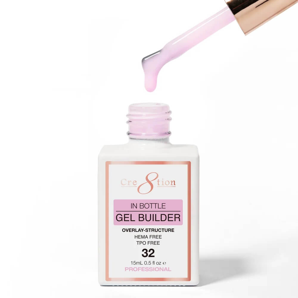 Cre8tion In Bottle Gel Builder Overlay Structure 0.5 Oz #32