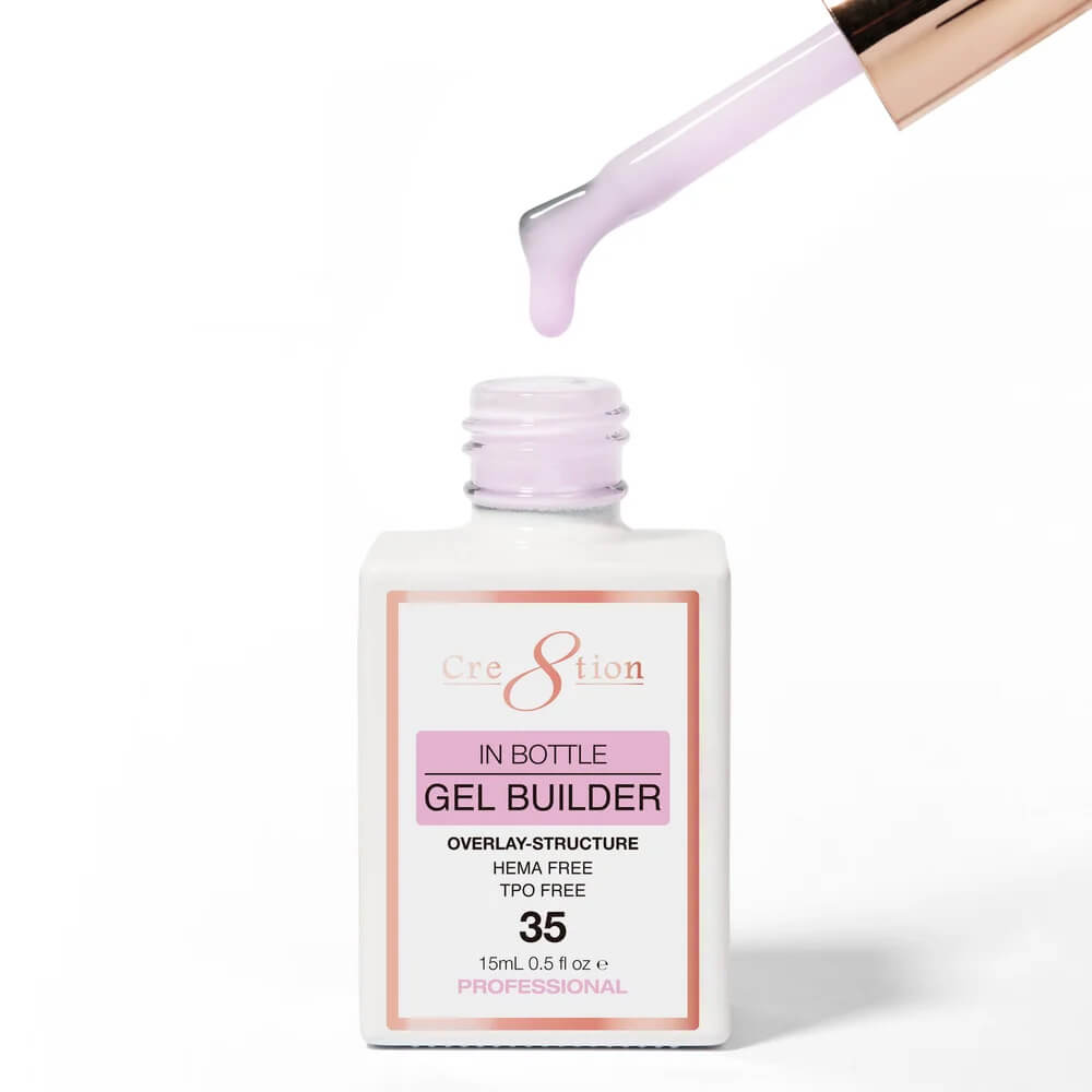 Cre8tion In Bottle Gel Builder Overlay Structure 0.5 Oz #35