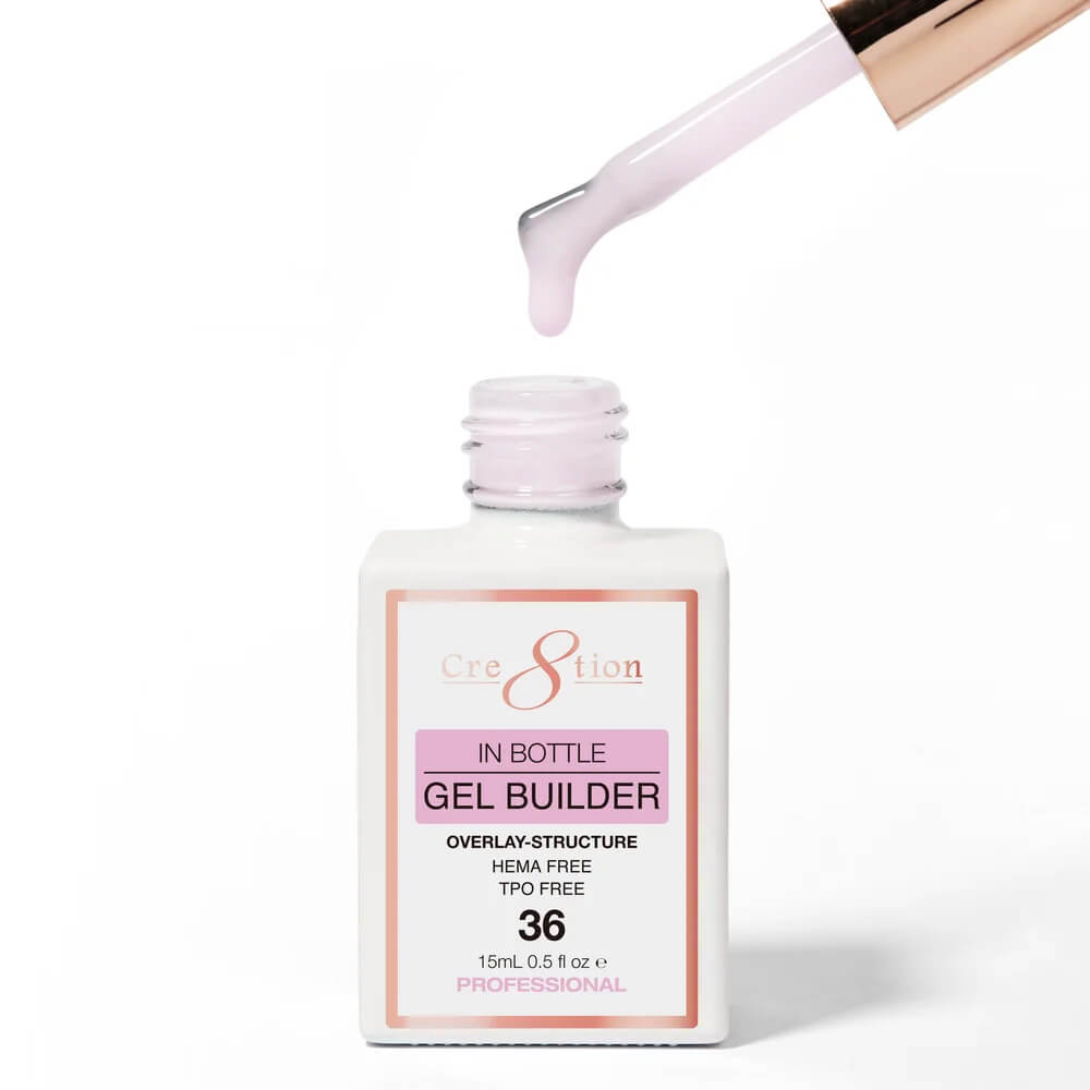 Cre8tion In Bottle Gel Builder Overlay Structure 0.5 Oz #36