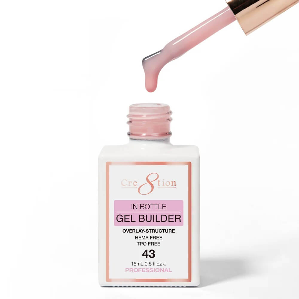 Cre8tion In Bottle Gel Builder Overlay Structure 0.5 Oz #43