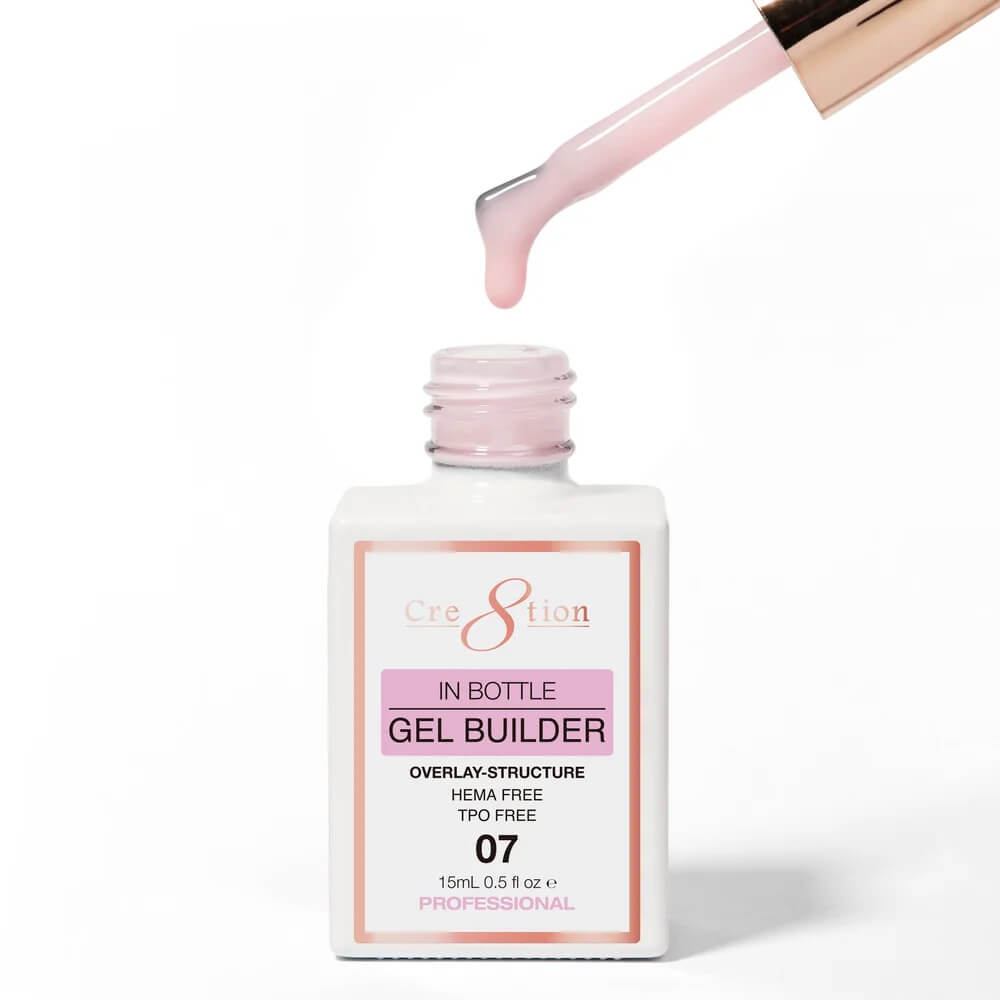Cre8tion In Bottle Gel Builder Overlay Structure 0.5 Oz #07