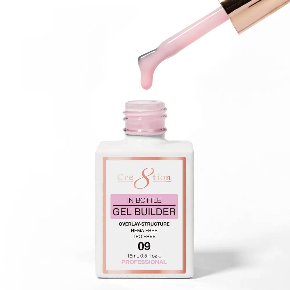 Cre8tion In Bottle Gel Builder Overlay Structure 0.5 Oz #09