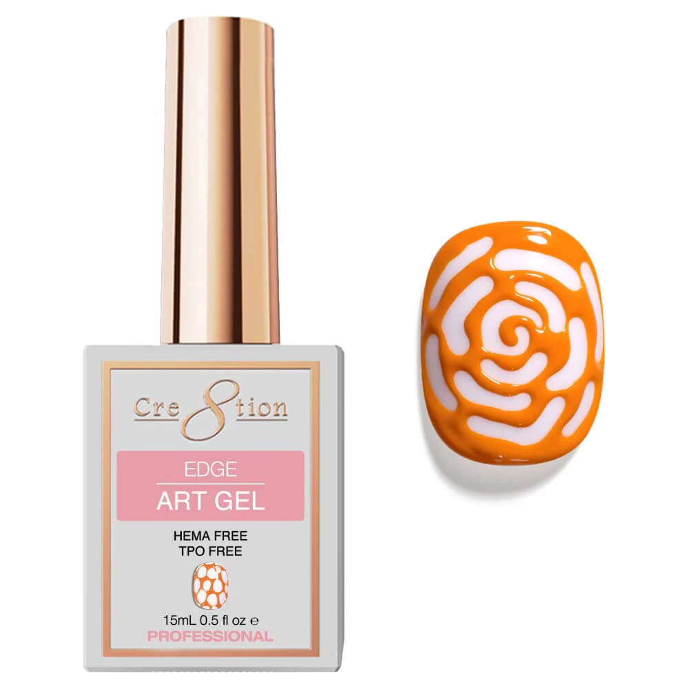 Cre8tion The Edge Art Gel 0.5 oz - Orange