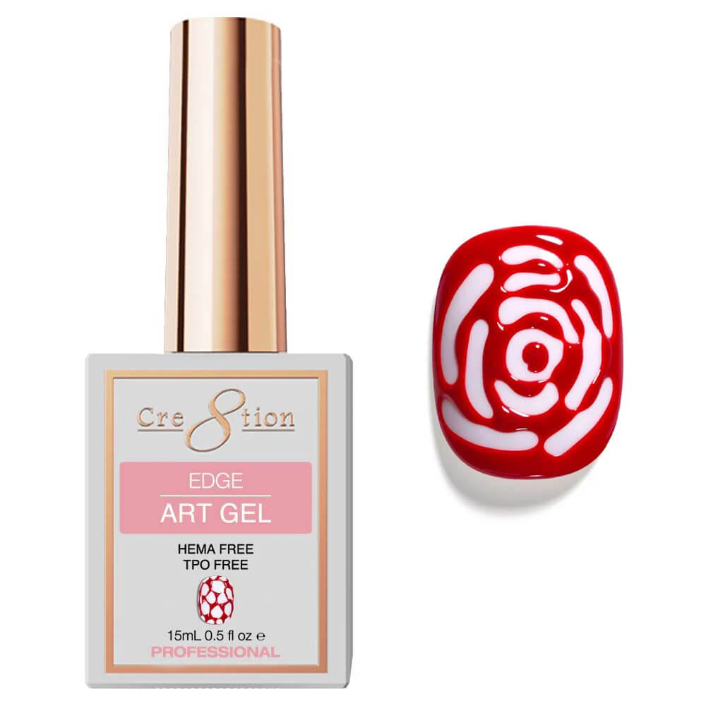 Cre8tion The Edge Art Gel 0.5 oz - Red