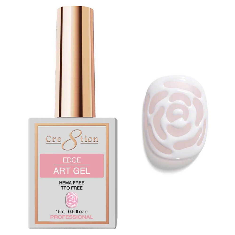 Cre8tion The Edge Art Gel 0.5 oz - White