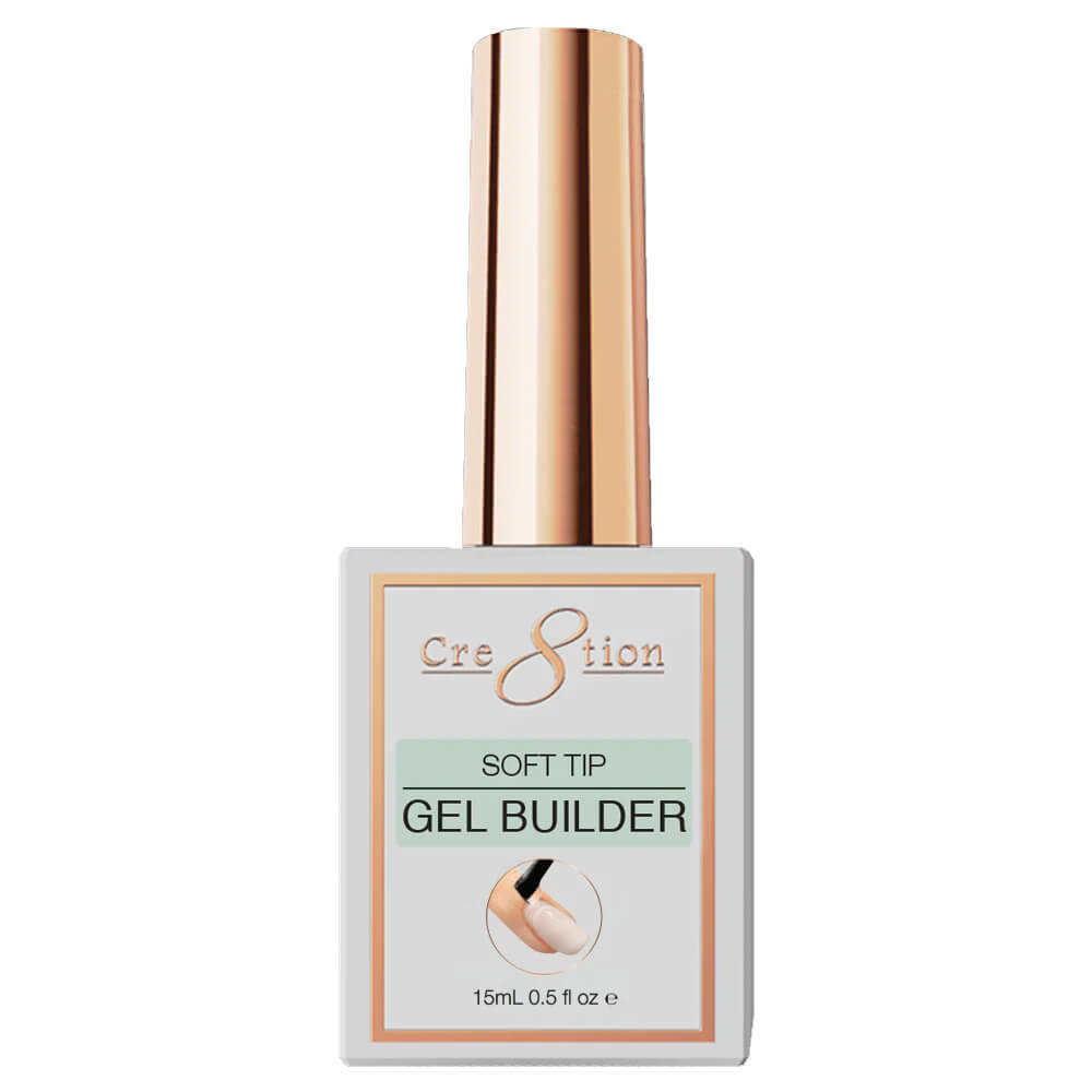 Cre8tion Soft Tip Gel Builer 0.5 oz Item # 1649