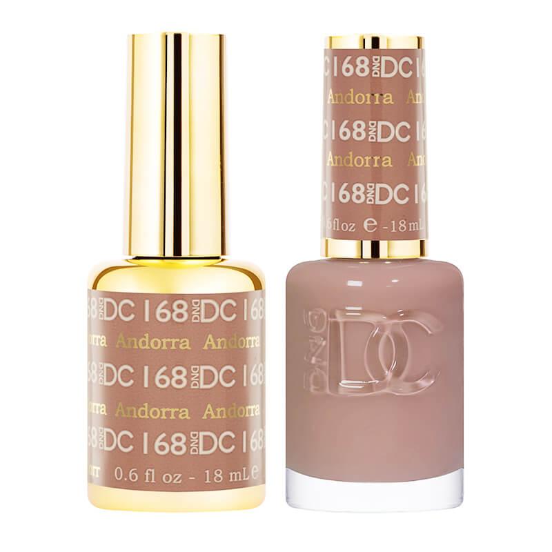 DND DC - Gel Polish & Matching Nail Lacquer Set - #168 Andorra