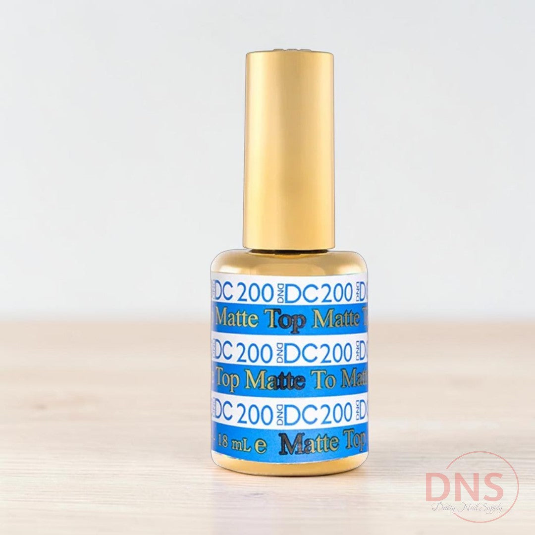 DC Soak Off Gel 0.5 Oz - DC Matte Top Coat #200
