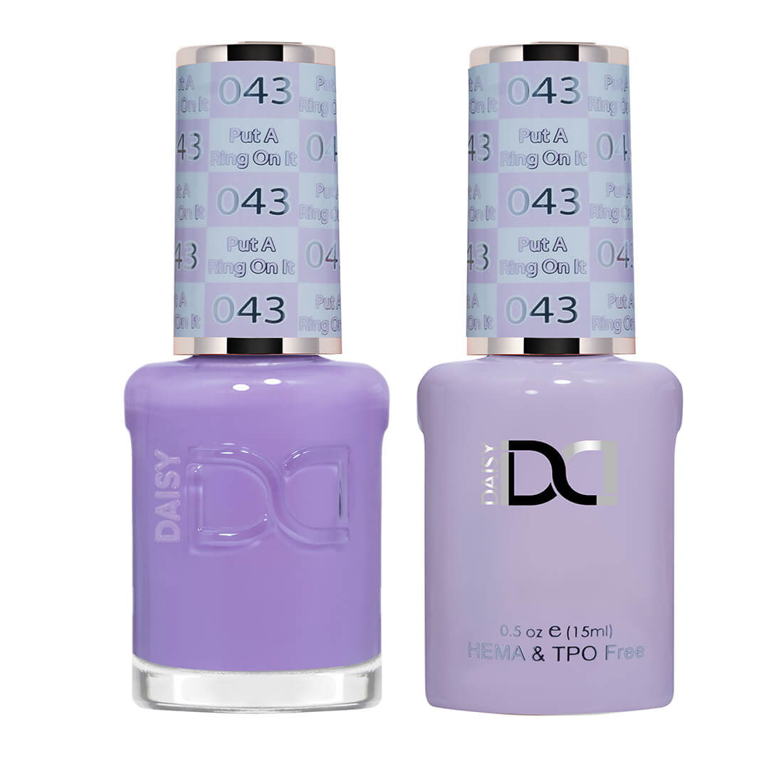 DND DUO Gel & Matching Nail Lacquer HEMA FREE - #043