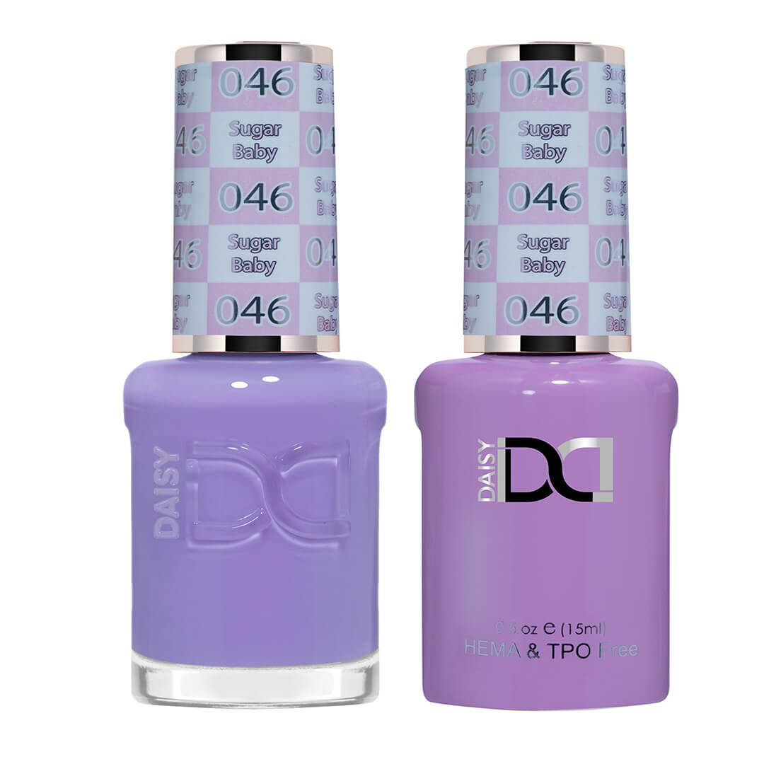 DND DUO Gel & Matching Nail Lacquer HEMA FREE - #046