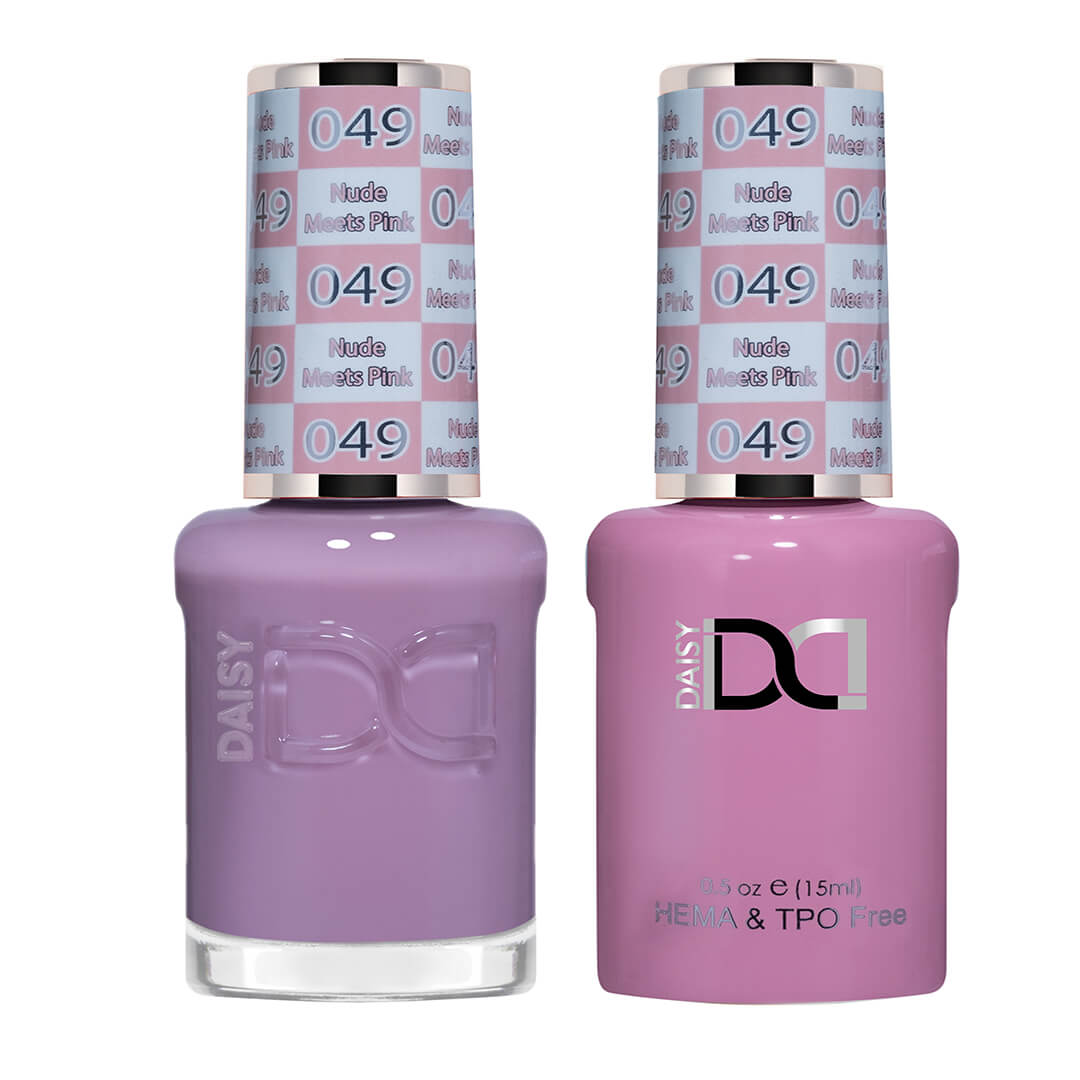 DND DUO Gel & Matching Nail Lacquer HEMA FREE - #049