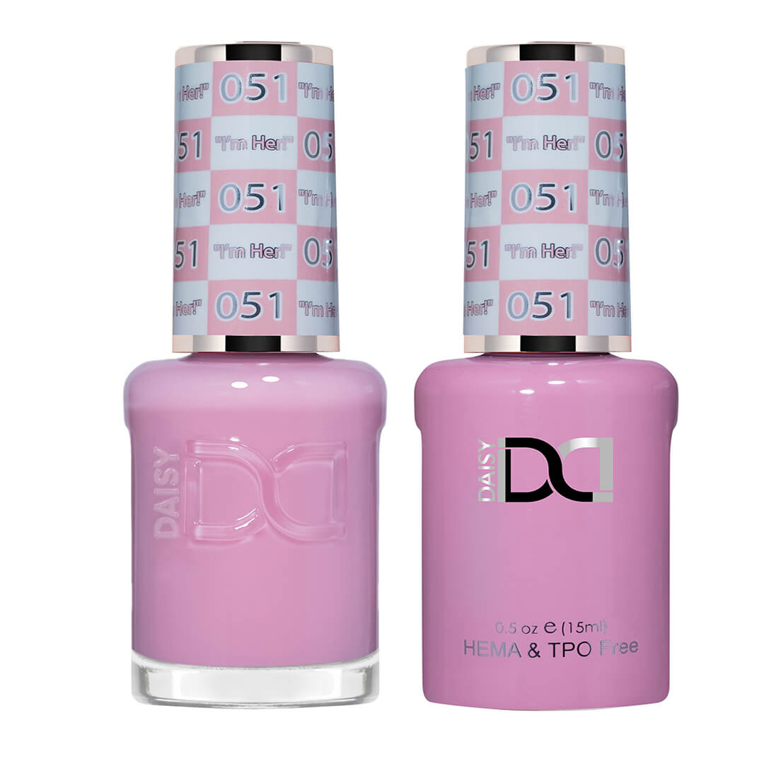 DND DUO Gel & Matching Nail Lacquer HEMA FREE - #051