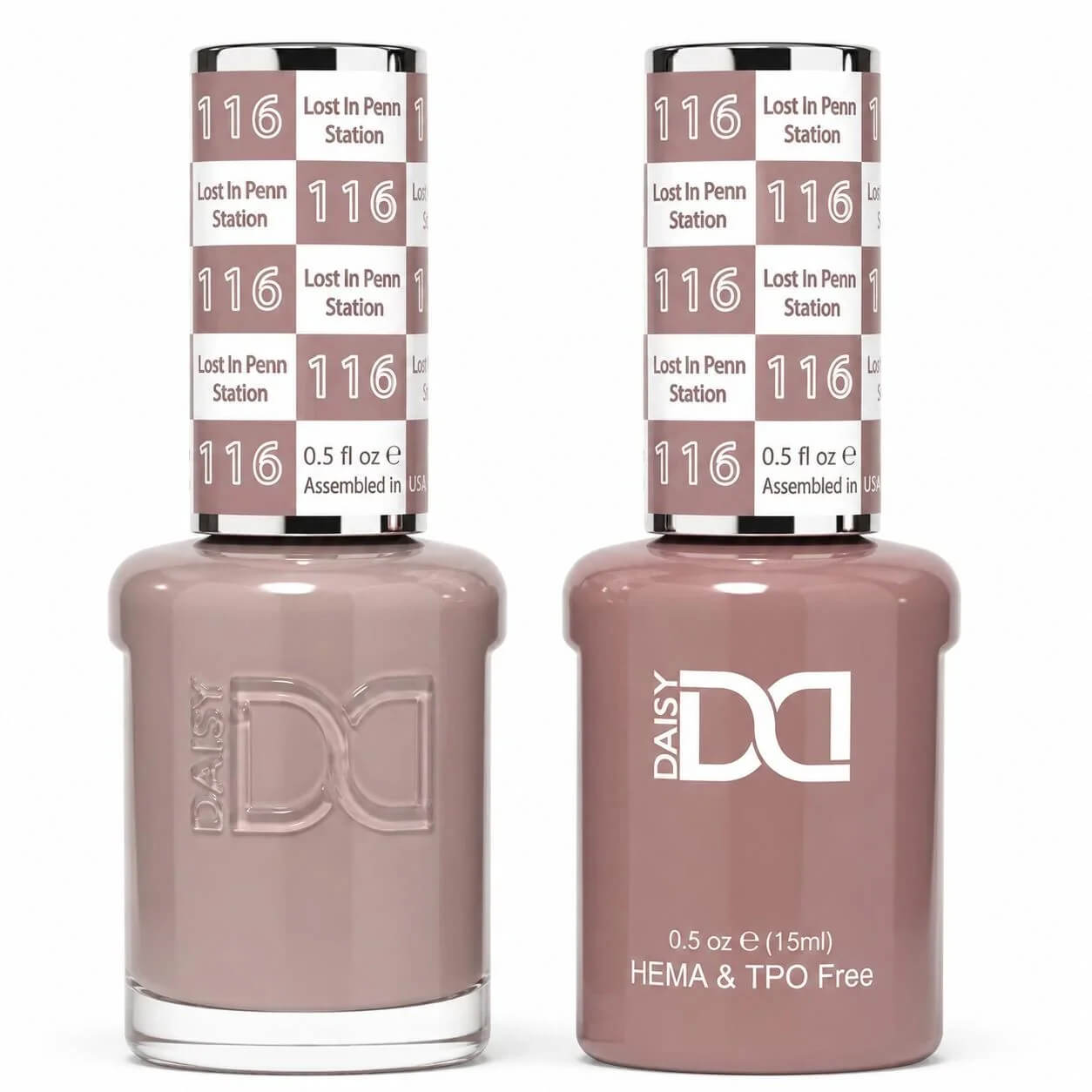 DND DUO Gel & Matching Nail Lacquer HEMA FREE - #116
