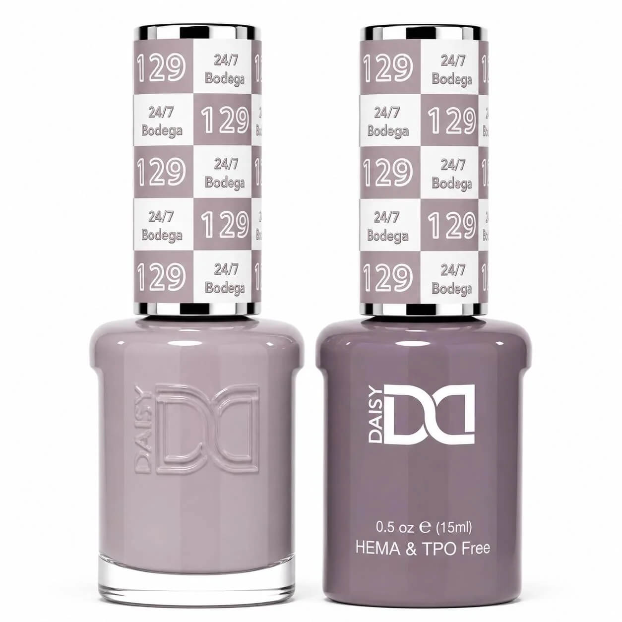 DND DUO Gel & Matching Nail Lacquer HEMA FREE - #129