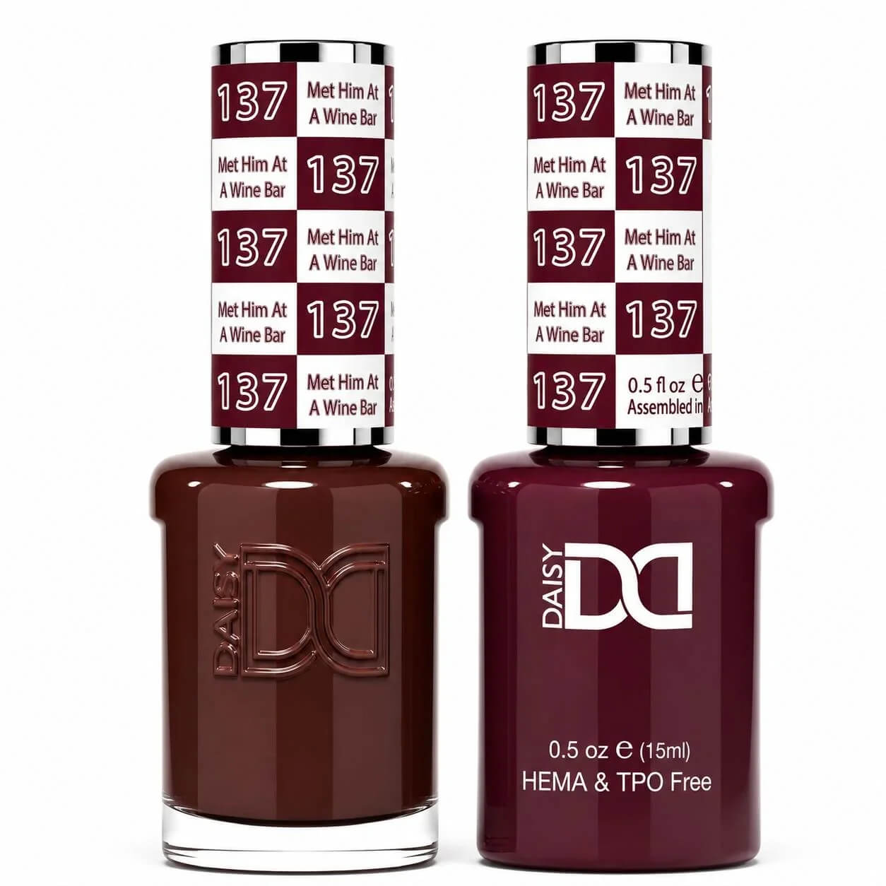 DND DUO Gel & Matching Nail Lacquer HEMA FREE - #137