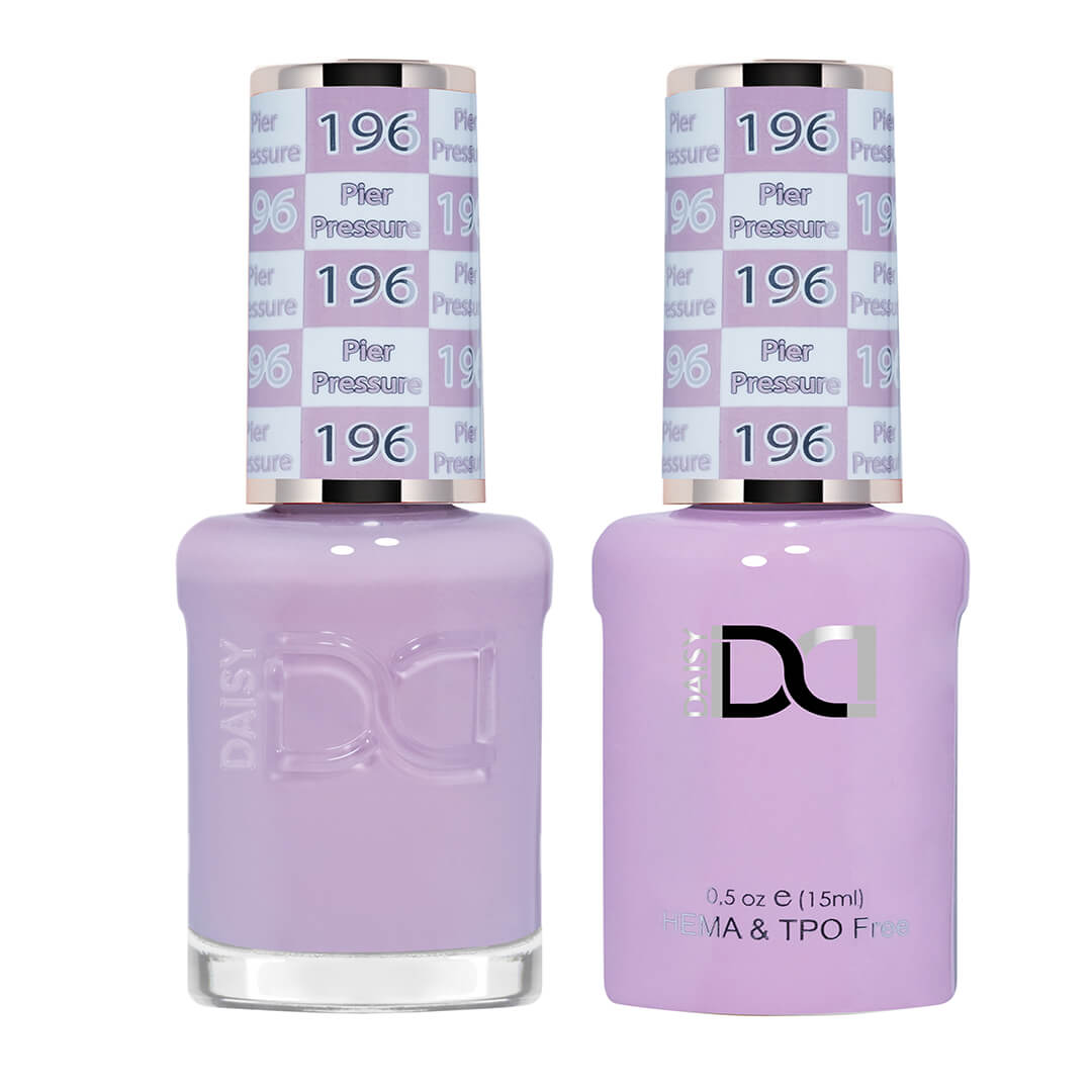 DND DUO Gel & Matching Nail Lacquer HEMA FREE - #196