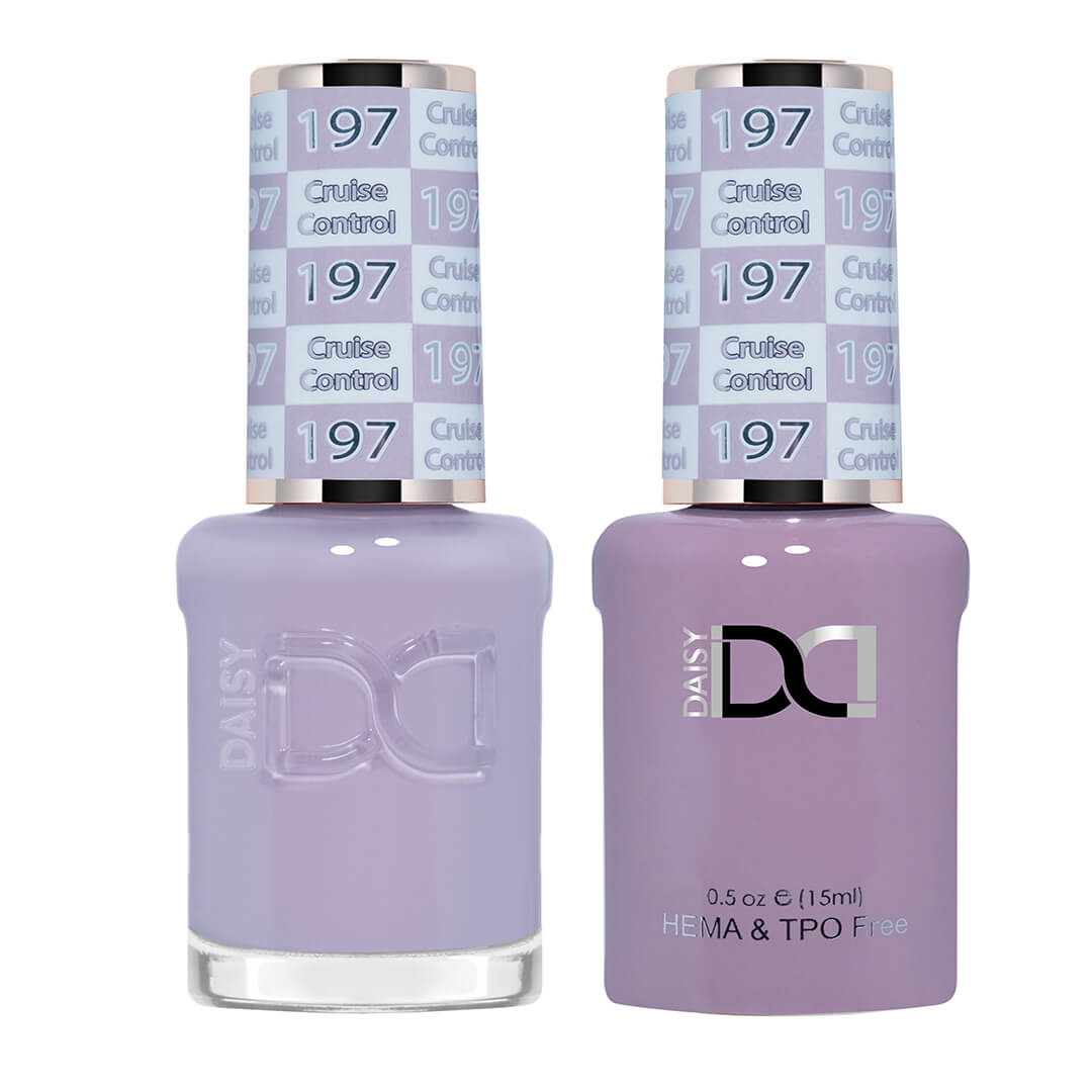 DND DUO Gel & Matching Nail Lacquer HEMA FREE - #197