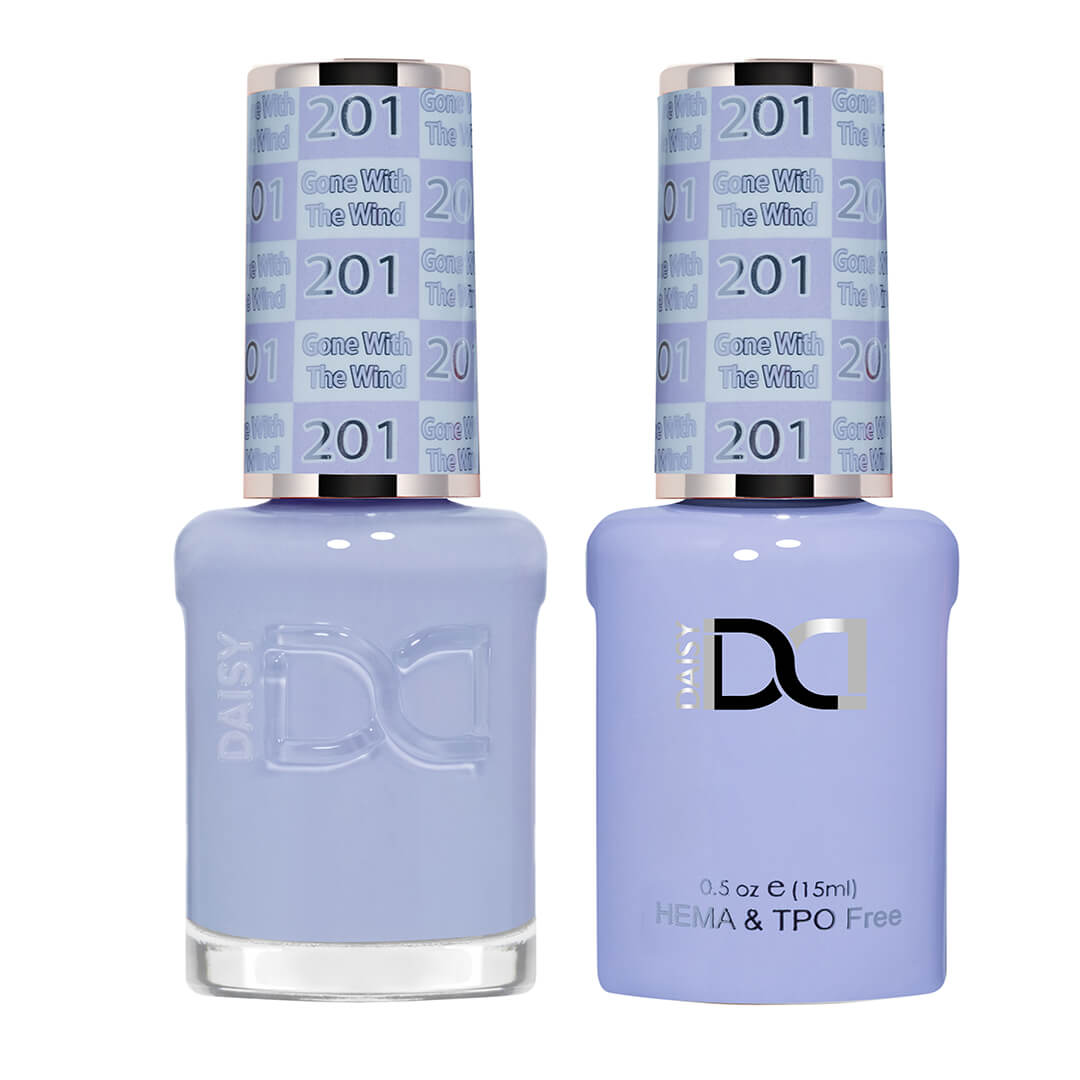 DND DUO Gel & Matching Nail Lacquer HEMA FREE - #201