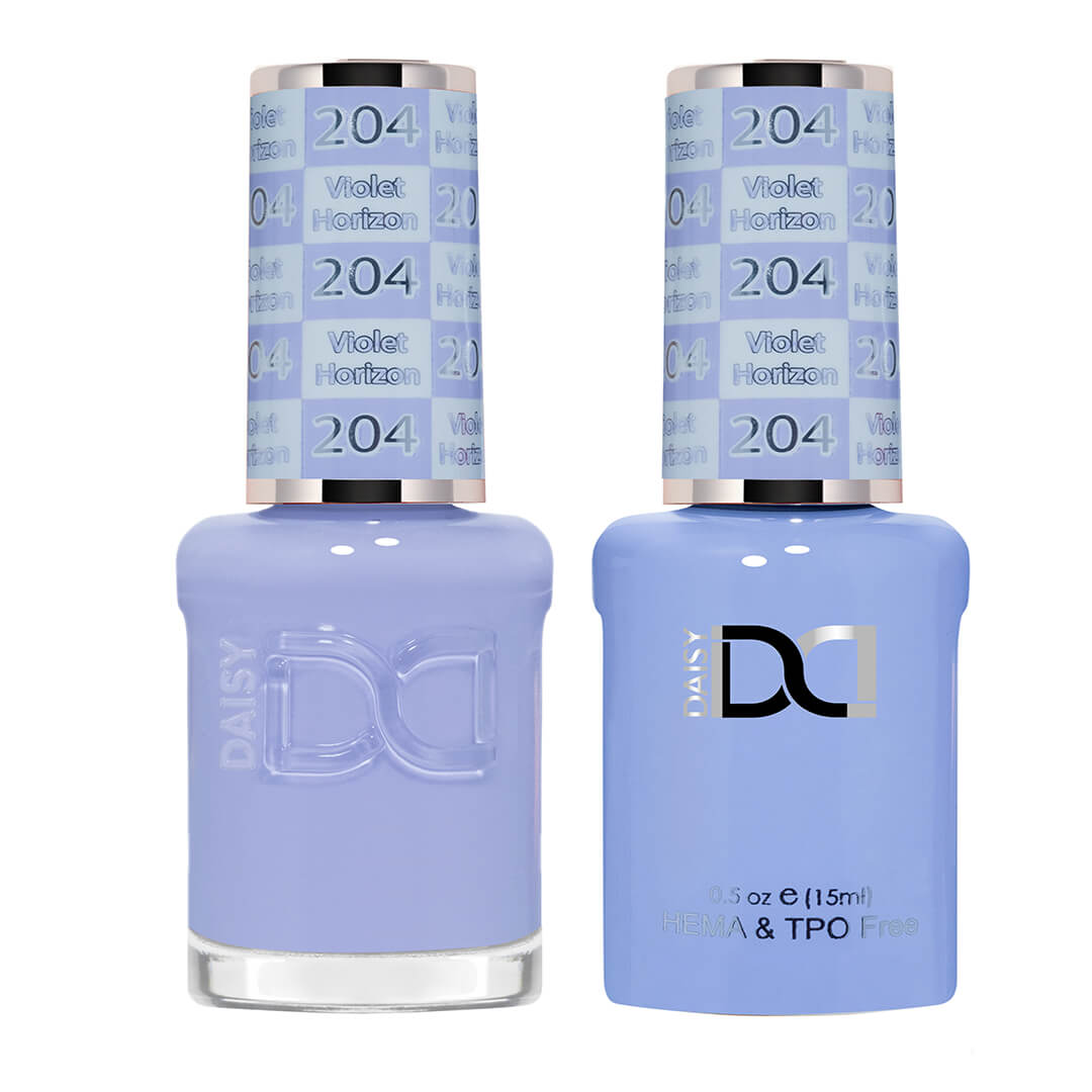 DND DUO Gel & Matching Nail Lacquer HEMA FREE - #204