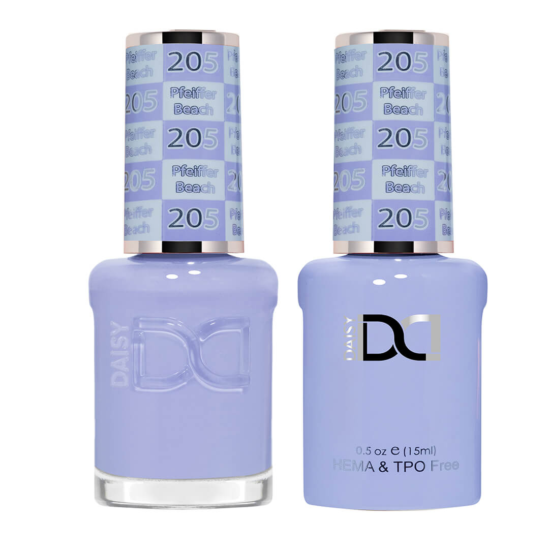 DND DUO Gel & Matching Nail Lacquer HEMA FREE - #205