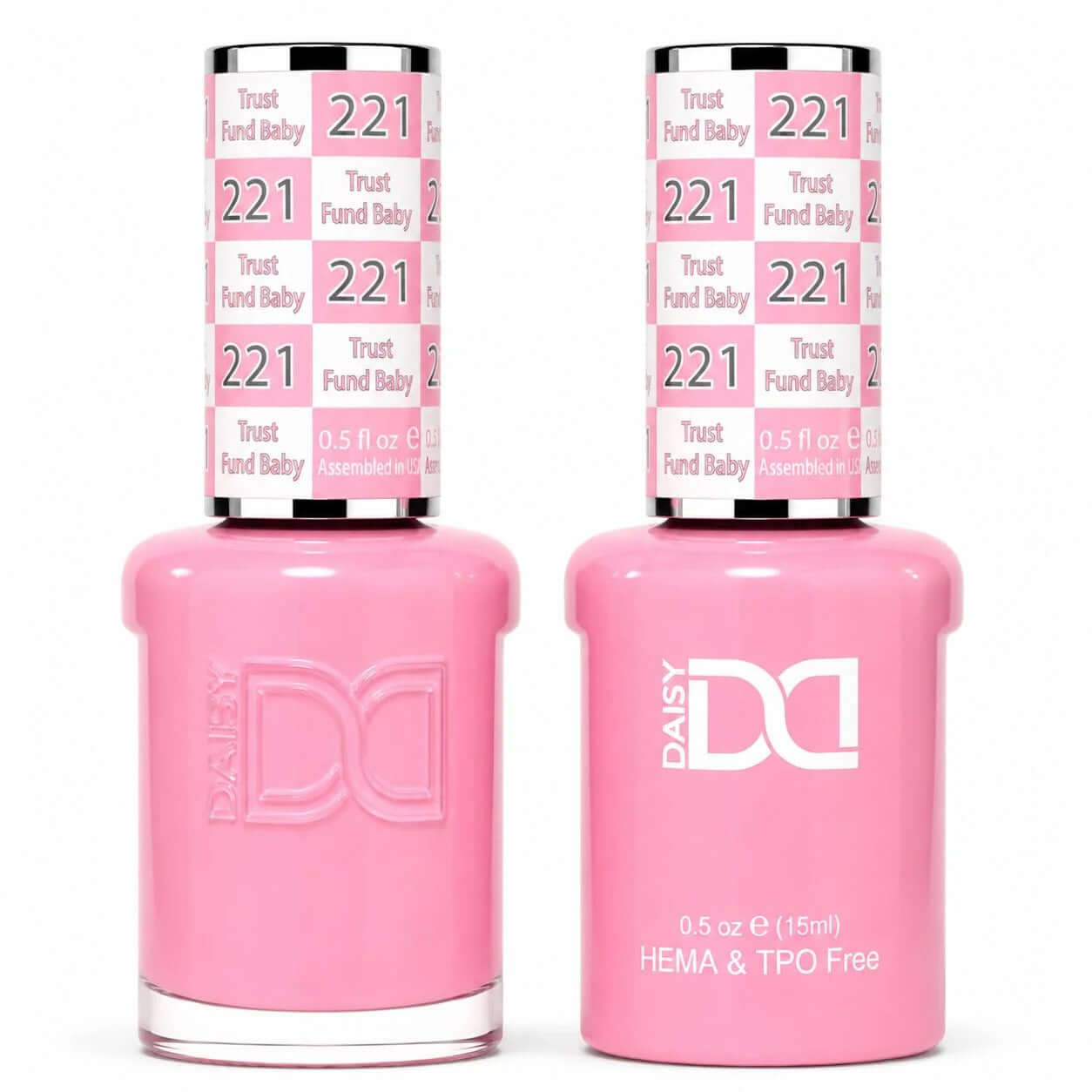 DND DUO Gel & Matching Nail Lacquer HEMA FREE - #221