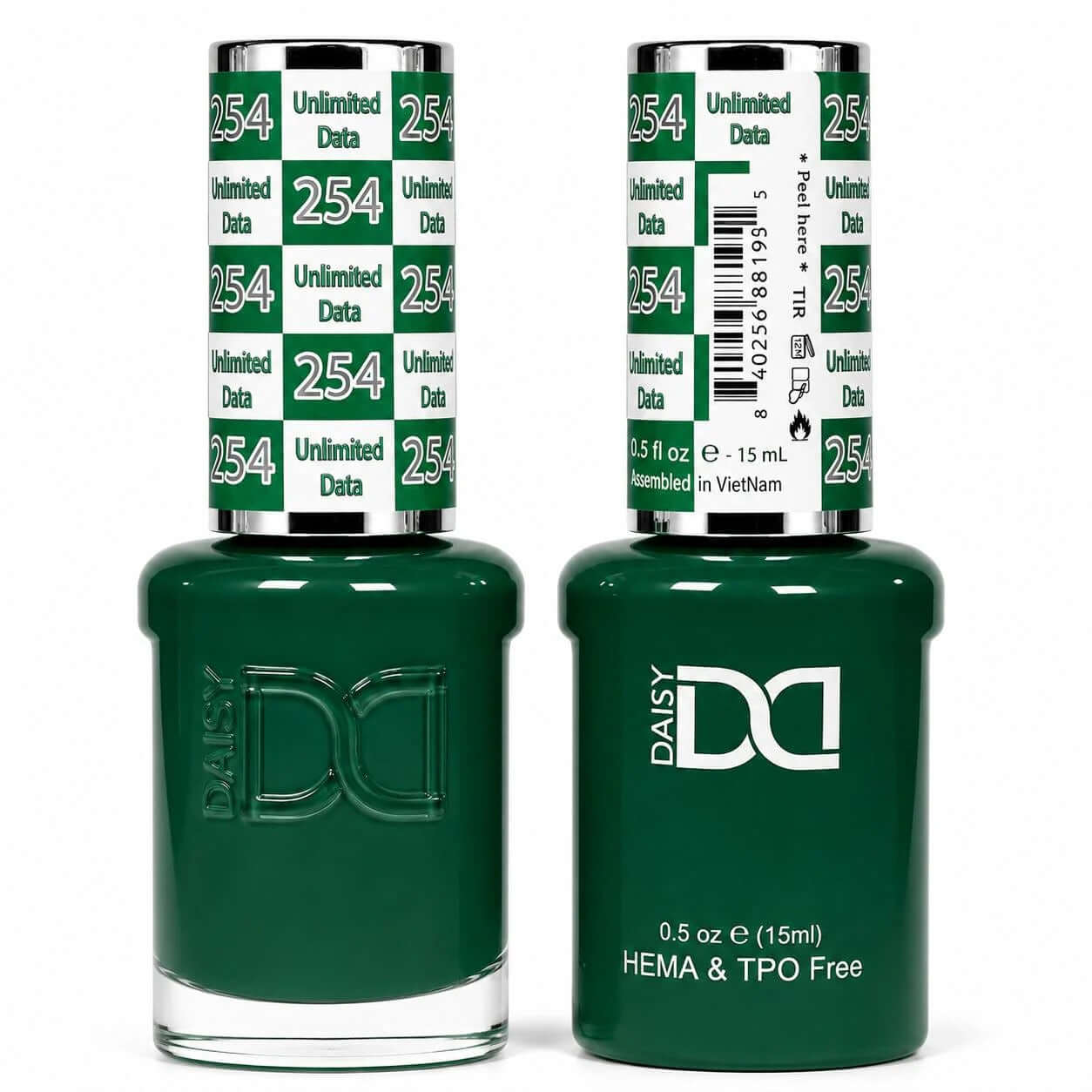 DND DUO Gel & Matching Nail Lacquer HEMA FREE - #254