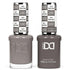 DND DUO Gel & Matching Nail Lacquer HEMA FREE - #260 M.I.T Silver Steel