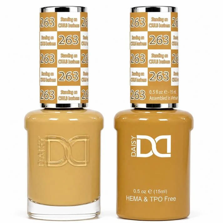 DND DUO Gel & Matching Nail Lacquer HEMA FREE - #263